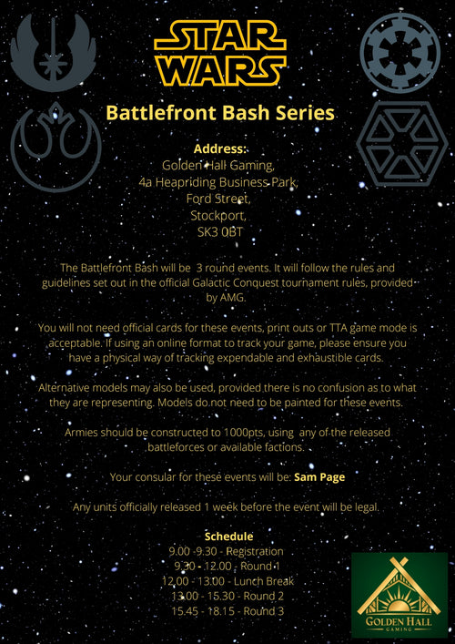 Battlefront Bash 3 - A Star Wars Legion Event