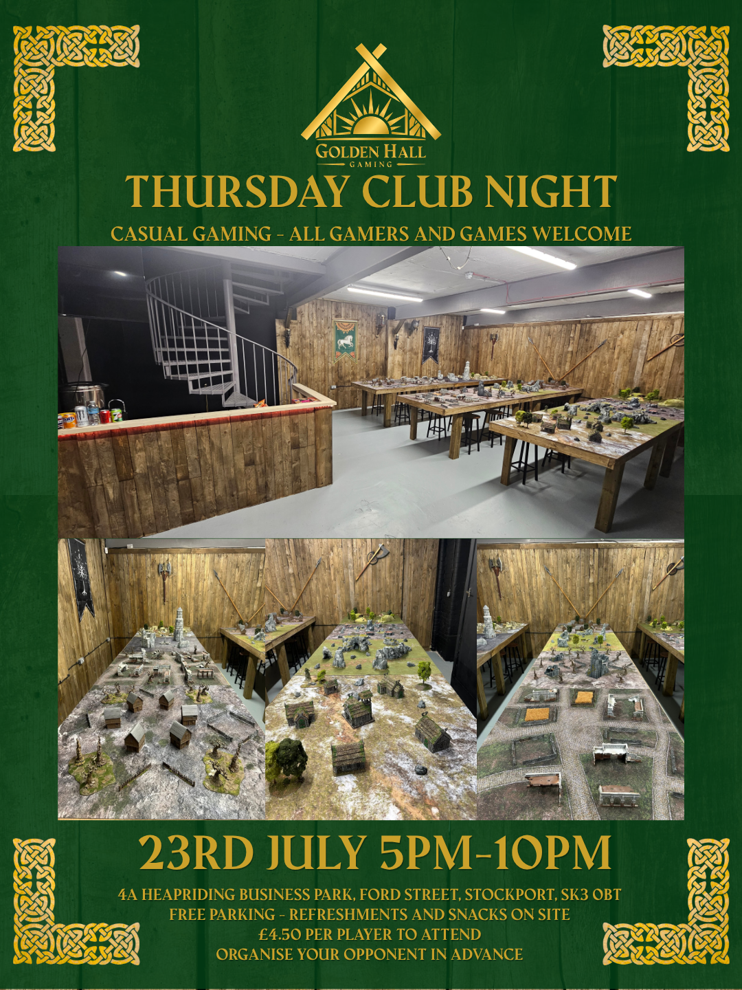 Thursday Club Night - 23rd July