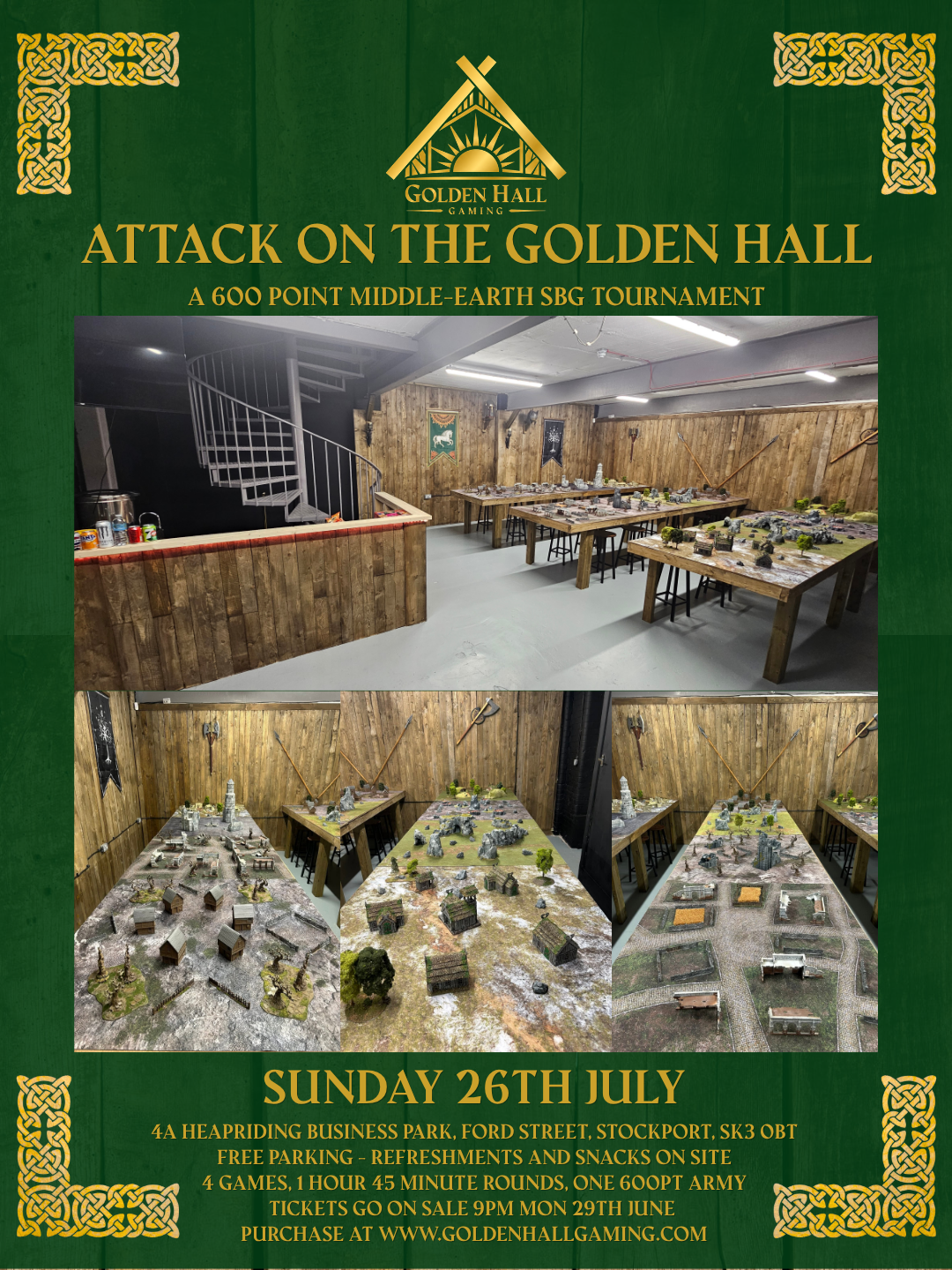 Attack On The Golden Hall