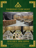 Thursday Club Night - 9th July